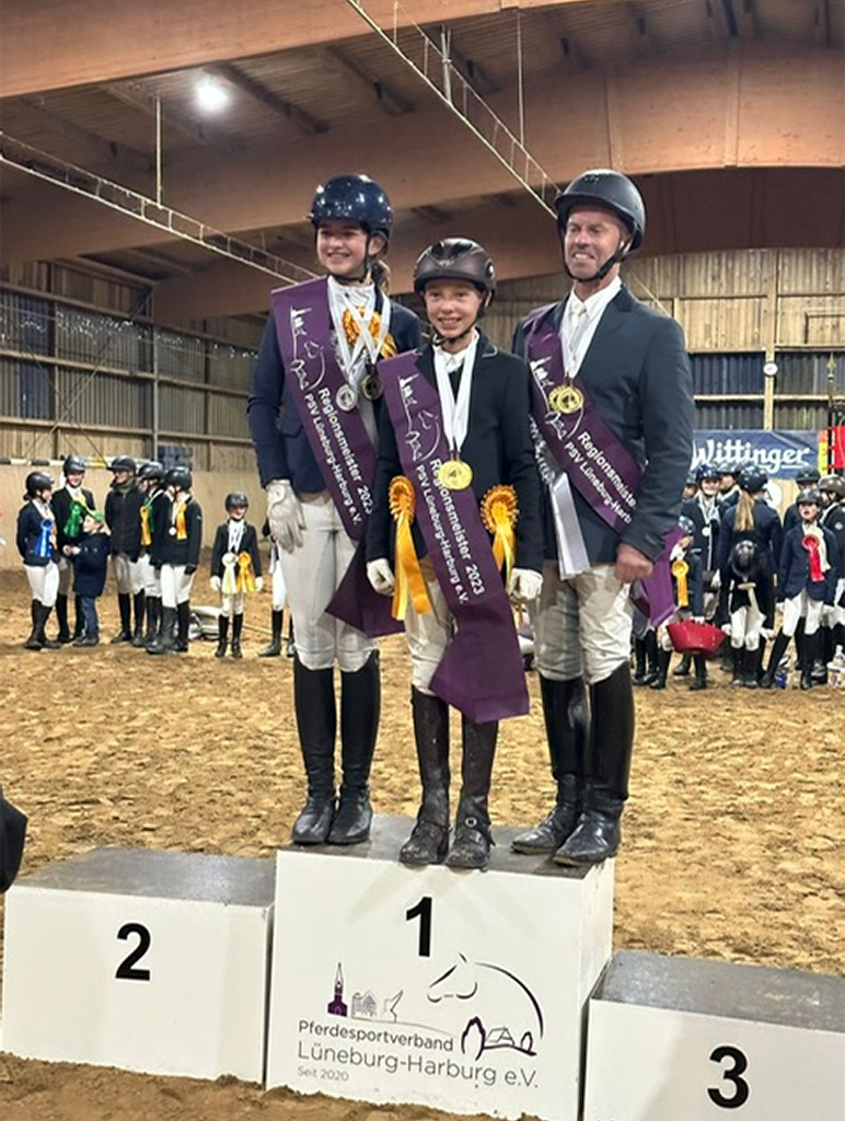 Regionsmeistertitel im Vierkampf